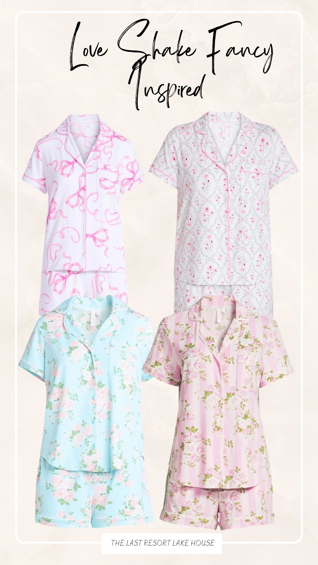 Sweet dreams just got a little prettier. 💕 These LoveShackFancy-inspired pajamas are giving cozy, feminine, and “one more cup of coffee on the porch” energy.

✨ Soft
✨ Sweet
✨ Perfect for slow mornings

#LTKgrwm #LTKOver40 #LTKMidsize