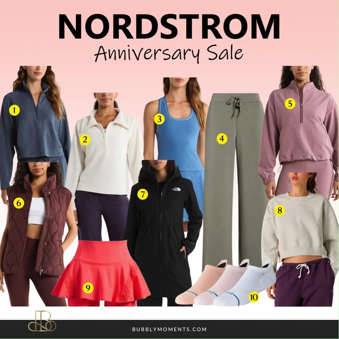 The Nordstrom Anniversary Sale is the perfect time to discover women's activewear you'll love wearing every day. Explore leggings, sports bras, workout tops, hoodies, sneakers, and other activewear essentials that combine comfort and style. Whether you're going to the gym, taking a walk, traveling, or running errands, these versatile pieces are easy to wear for any occasion. Don't miss one of the biggest shopping events of the year. Save this post, browse the collection, and find your favorite activewear before the Nordstrom Anniversary Sale ends.

#LTKSaleAlert #LTKActive #LTKSeasonal #Nordstrom #NordstromAnniversarySale #Activewear #WomensActivewear #Athleisure #WorkoutStyle #GymStyle #FitnessFashion #FashionFinds #ShopTheLook #OOTD #StyleInspo 

 