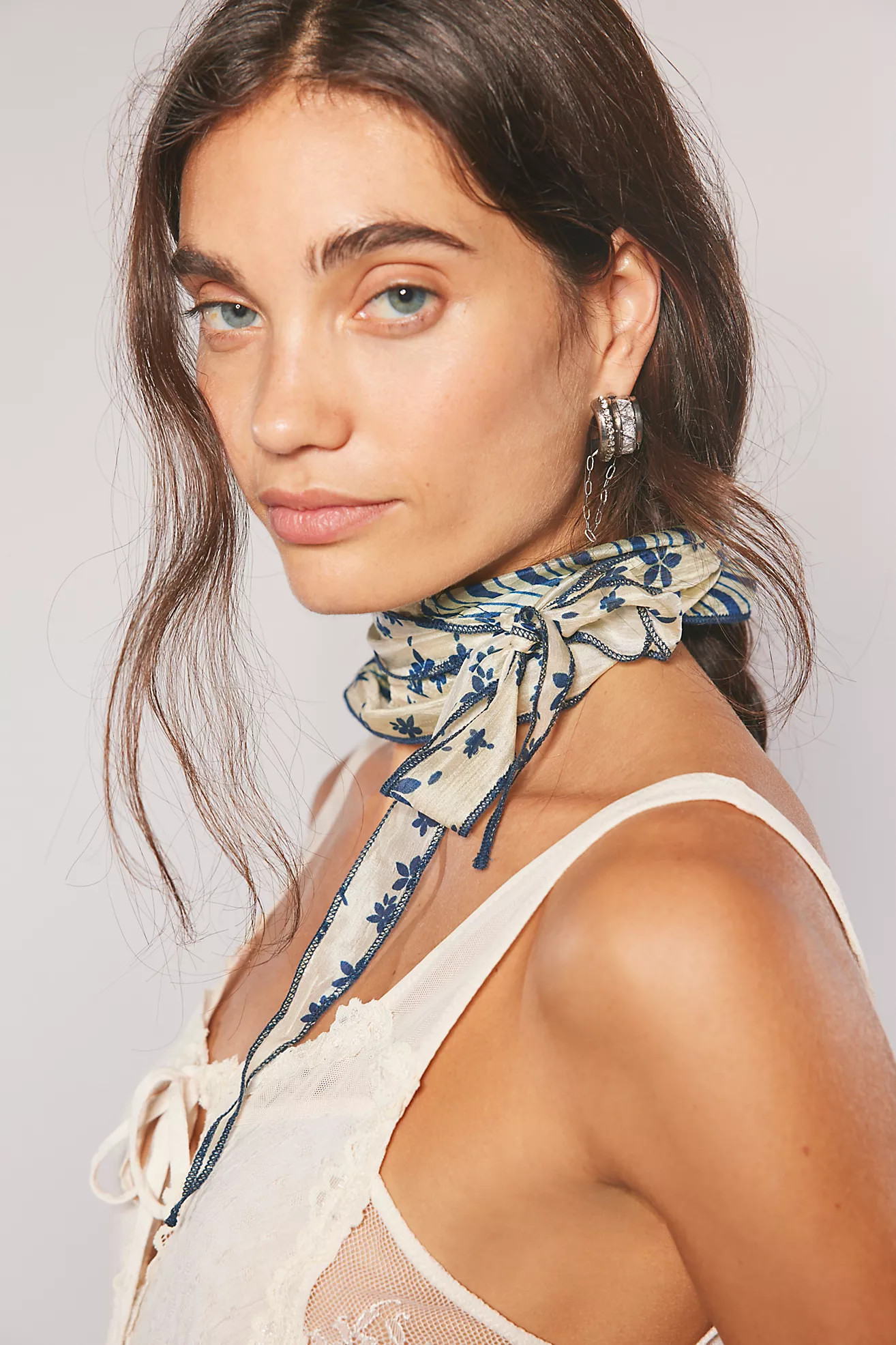 Tilly Skinny Silk Convertible Scarf | Free People (Global - UK&FR Excluded)