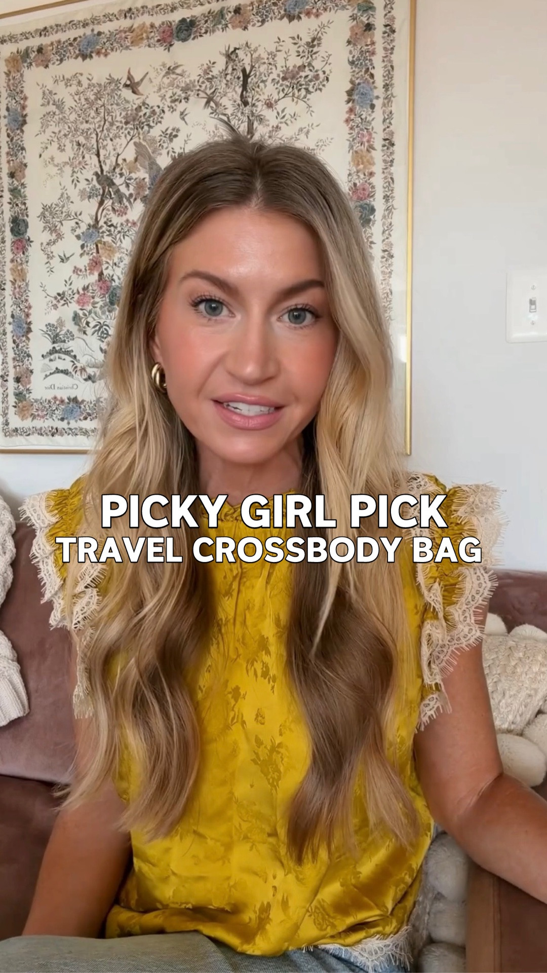 The tiny little Picky Girl crossbody travel bag that makes hanging onto your phone and wallet in the airport so easy. Finally back in stock!

#LTKootd #LTKTravel #LTKmomlife
