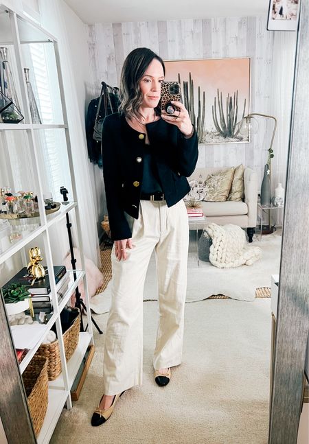 Styling linen pants for the office 

#LTKWorkwear