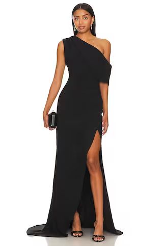 ELLIATT Isadora Gown in Black from Revolve.com | Revolve Clothing (Global)
