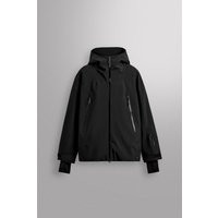 Zara - Recco® Waterproof Ski Puffer Jacket - Black - M - Man | Zara UK