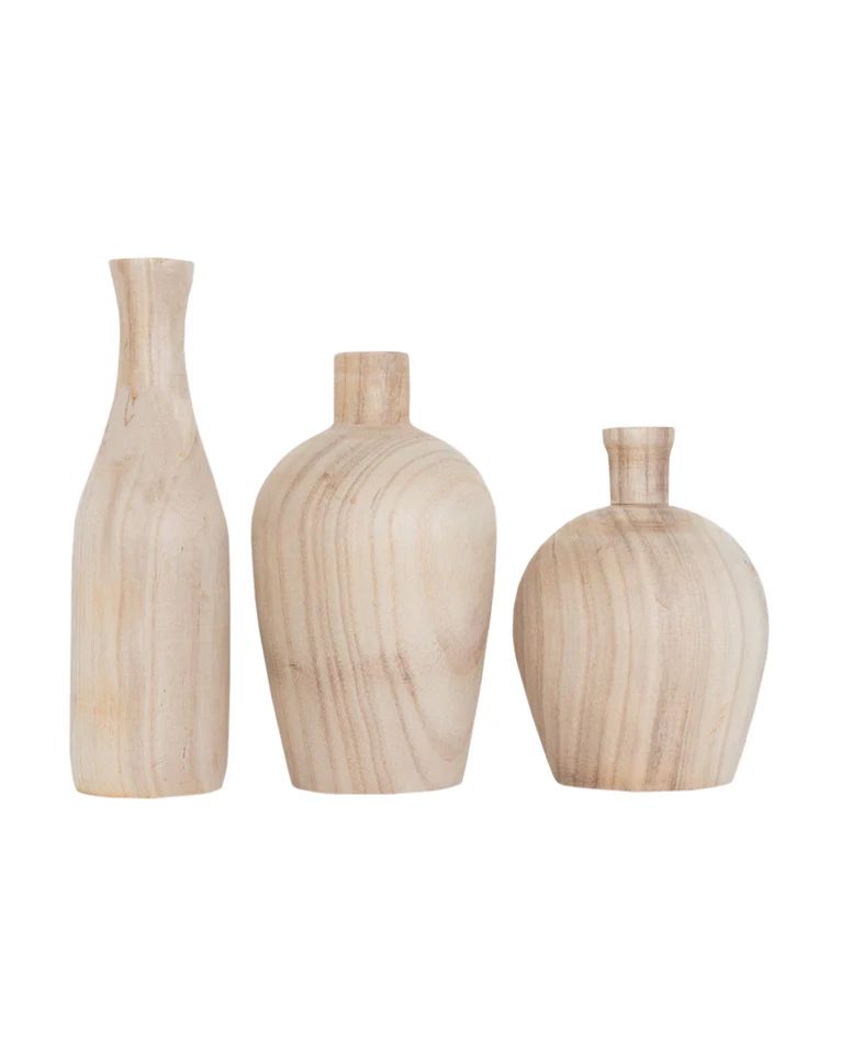 Wooden Vase Sculpture | McGee & Co.
