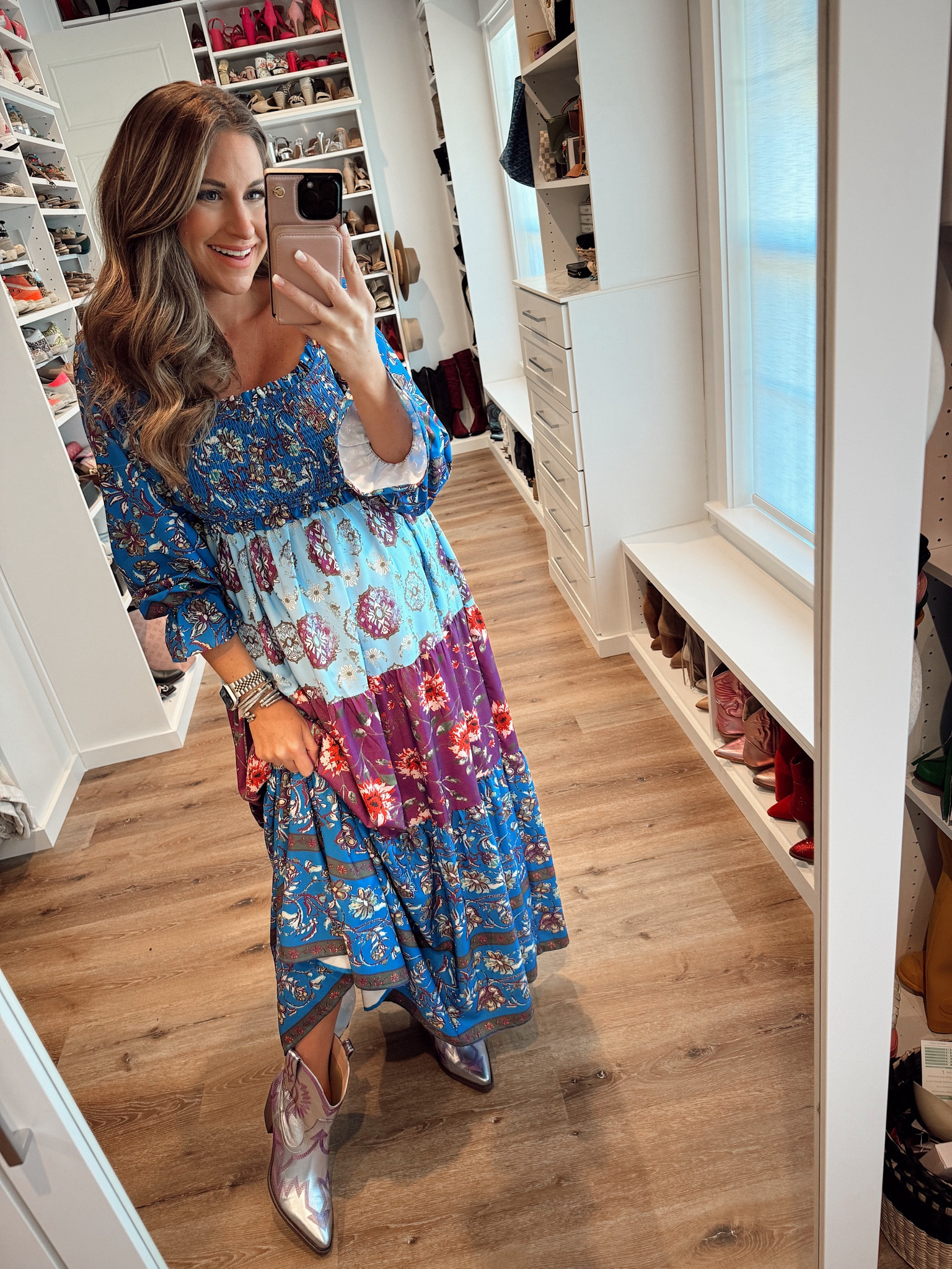 Free people copy cat fall dress on Amazon prime! In a size medium! 