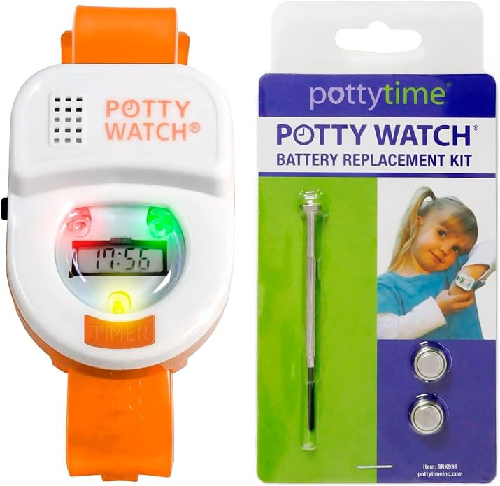 Meet Potty Watch The 1st Watch Made to Help Potty Train, Watch + Replacement Battery Kit | Amazon (US)