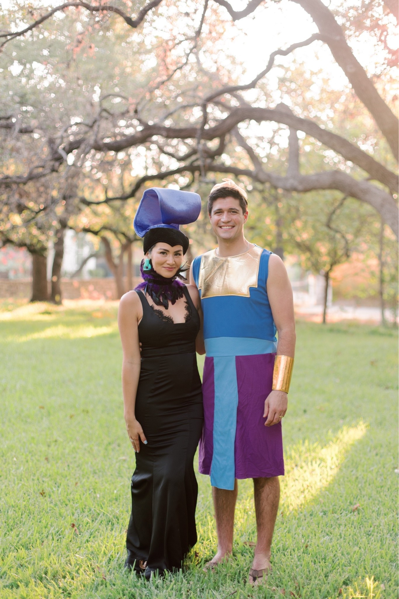 Emperor’s New Groove Costume for couples and families! Such a cute idea and you can do a DIY version with any black dress you have in your closet! Love being Izma & Kronk - everyone always finds it so funny!