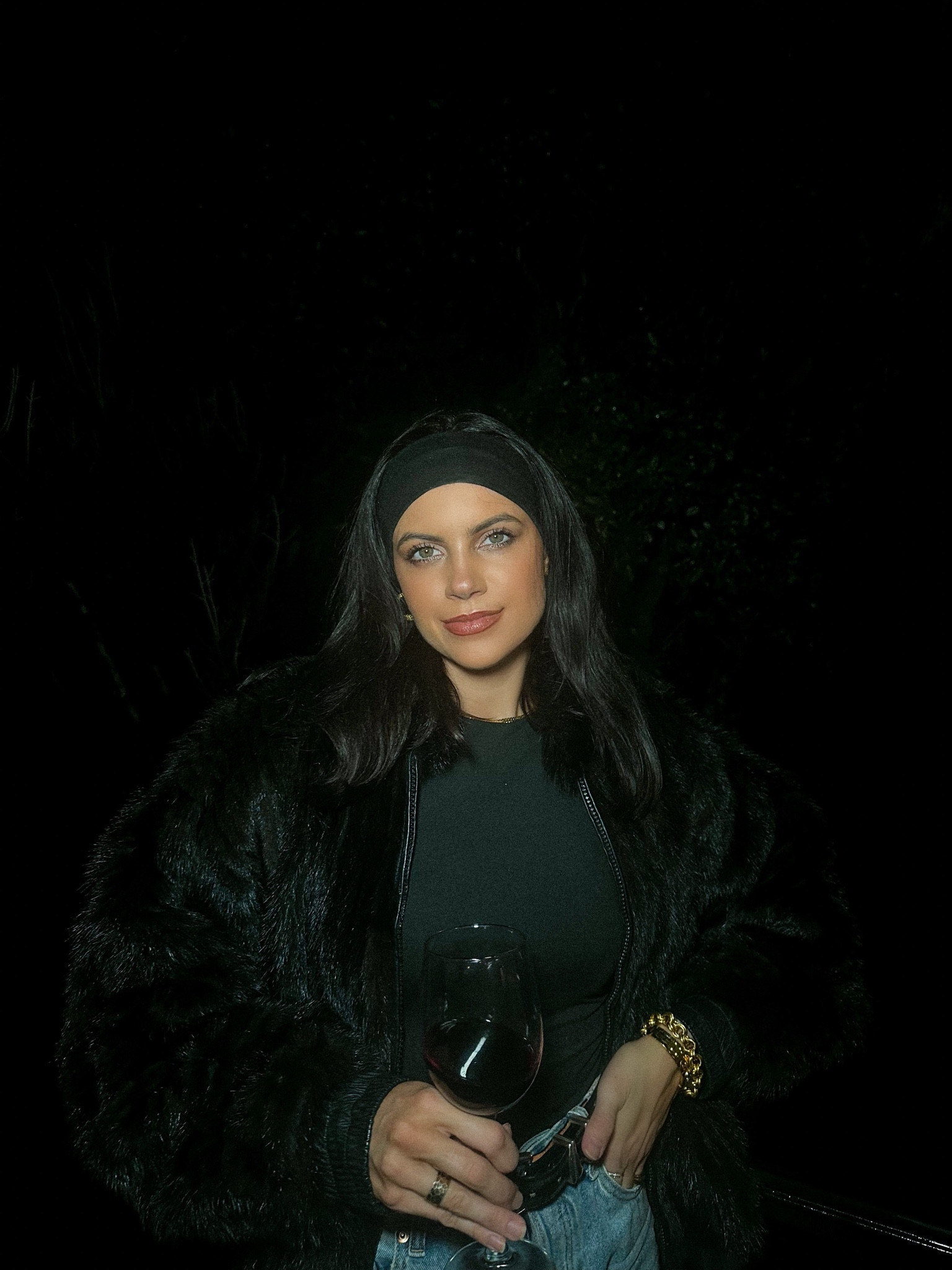 Recent Instagram post 
Jacket is vintage fur bomber- linking similar 
Belt and earrings thrifted- linked similar 


#LTKfindsunder50 #LTKstyletip #LTKSeasonal