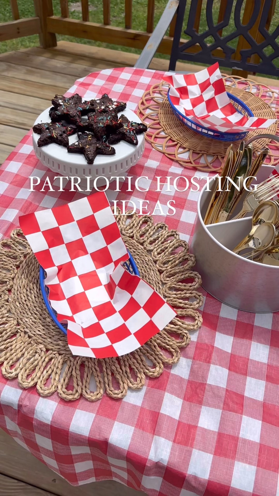 Patriotic hosting ideas 