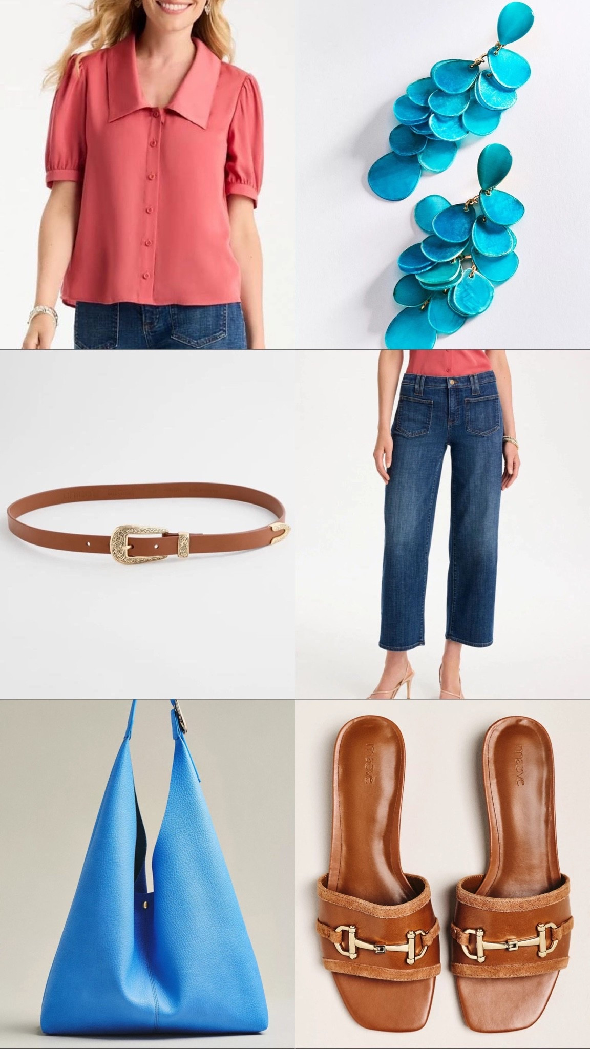 A CLASSIC simple look packed full of COLOR! Jeans, top, and belt ON SALE!

#LTKootd #LTKOver40 #LTKSaleAlert