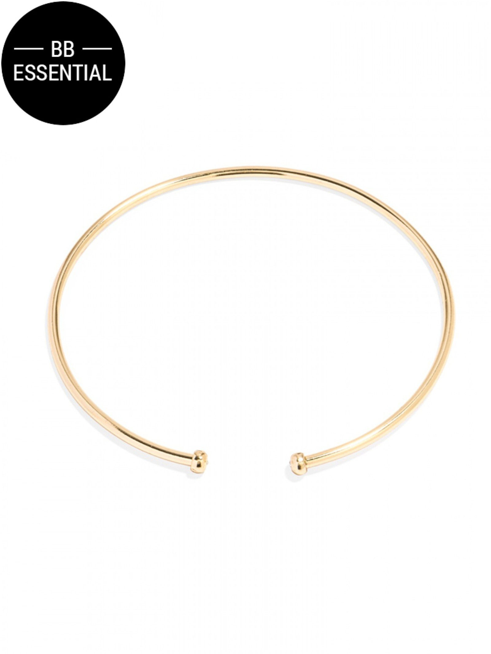 Minimal Metal Collar-Gold | BaubleBar (US)