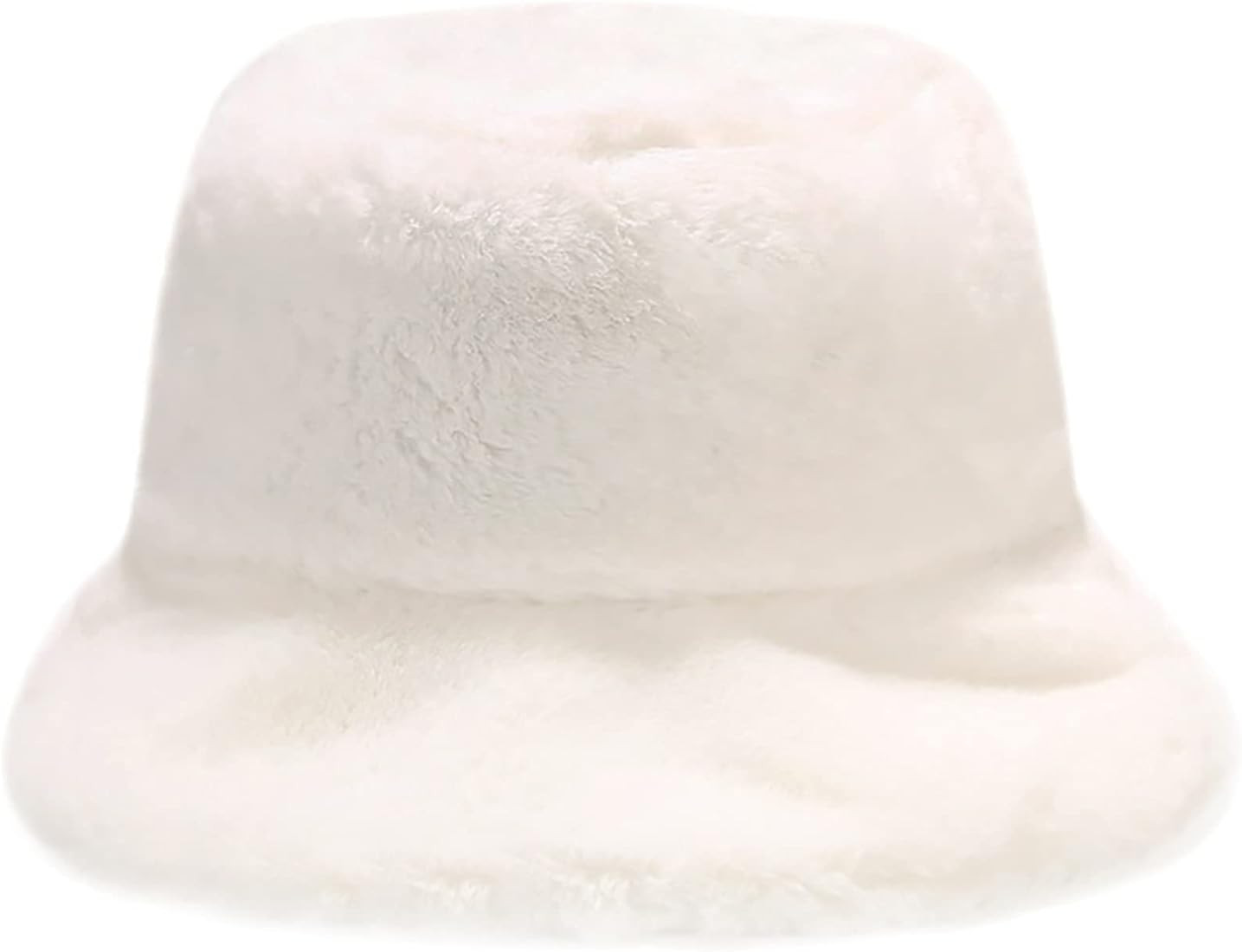 XYIYI Furry Bucket Hat Fluffy Winter Warmer Fisherman Cap for Women | Amazon (US)