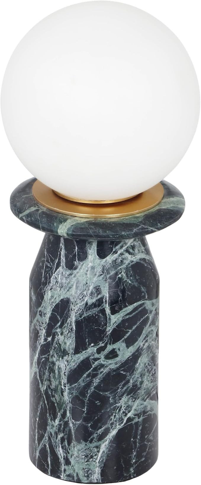 Tov Furniture Globe Malachite Green Marble Lamp | Amazon (US)
