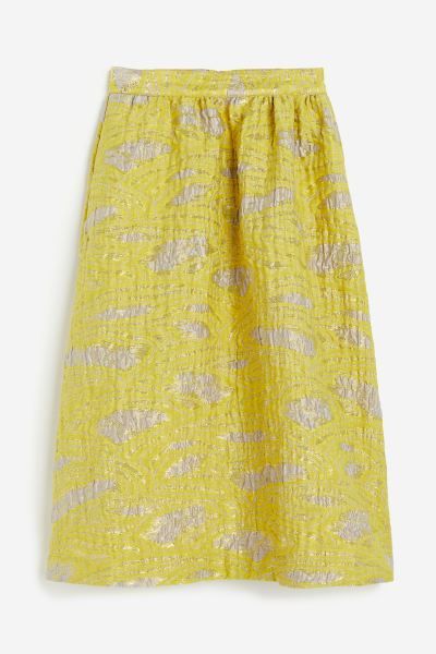 Voluminous Brocade Skirt | H&M (US + CA)