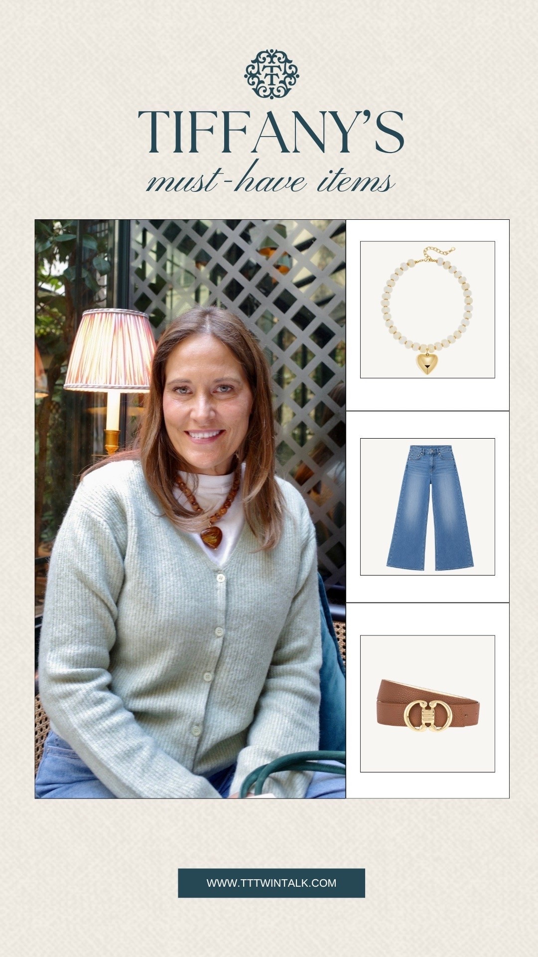 Tiffany’s must-have items lean into the pieces that pull an outfit together. A statement necklace, denim, and a belt are the kinds of staples that do a lot without needing much else. Proof that the right extras can make all the difference.

#LTKMidsize #LTKOver40 #LTKSeasonal
