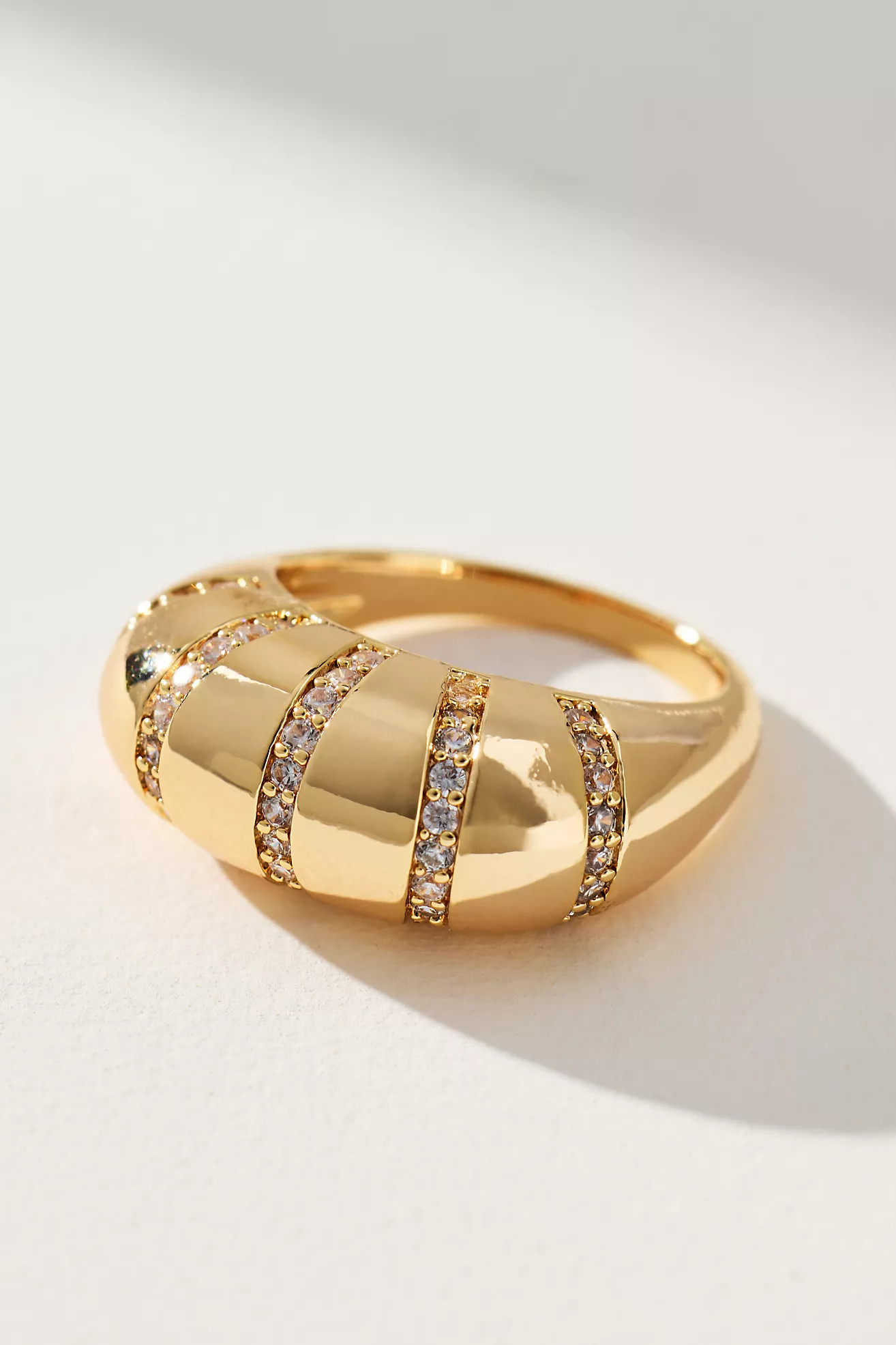 Pavé Cocktail Ring | Anthropologie (US)
