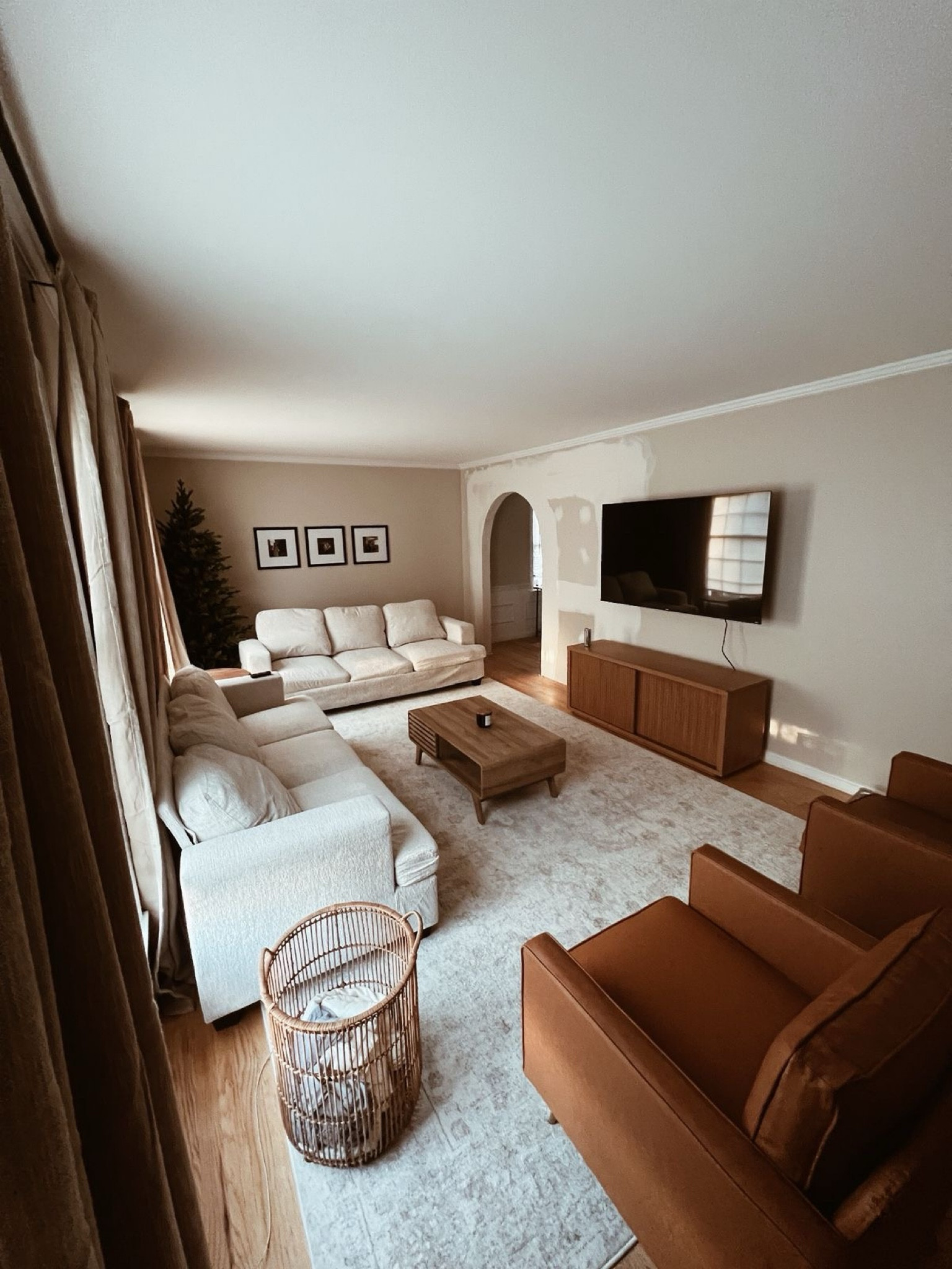 Almost completely renovated our living room! Loving the neutral colors:) Amazon made it easy

#LTKhome