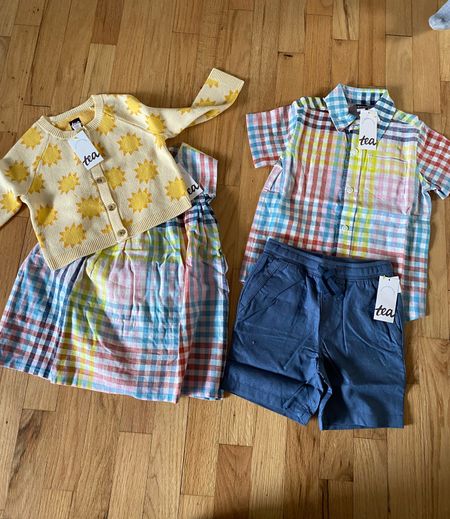 Matching and coordinated Easter outfits from the Tea Collection. These will be so cute for spring family photos or church Sunday outfits 

Kids Easter/ family Easter outfits/tea collection/kids clothes/girls Easter dress/girls spring dress/boys shorts/boys dress shirts 

#LTKSeasonal #LTKbaby #LTKkids