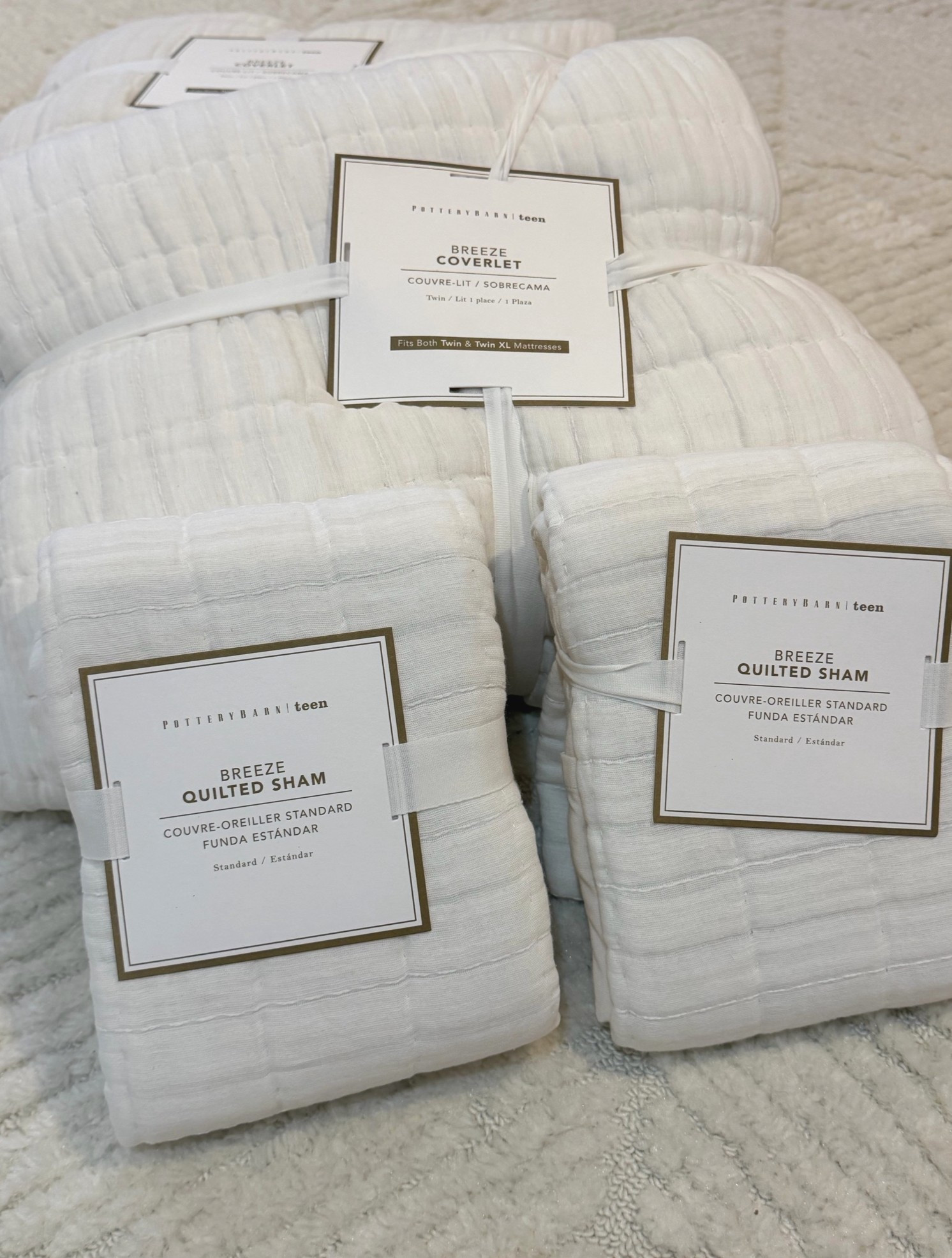The coziest BEDDING! Got the BREEZE coverlet for 50% off in store! Up to 50% off bedding on @Pottery Barn @potterybarnkids 😍🛌  #LTKtoddler #LTKteen #LTKpb #LTKpotterybarn #LTKpbkids #LTKbedding

#LTKKids #LTKSaleAlert #LTKKids #LTKHome