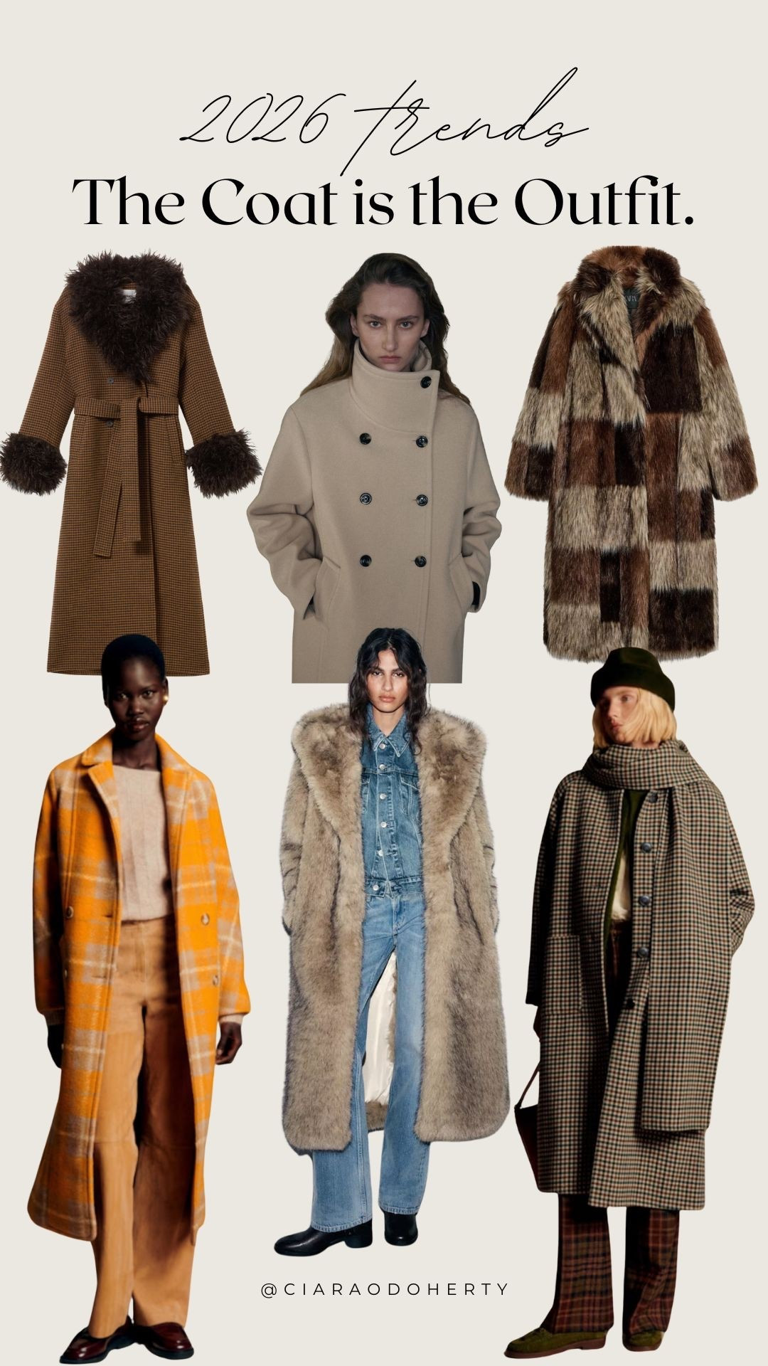 2026 Trends: The Coat is the Outfit.

Maxi coat, funnel neck, fur coat, tailored coat, sezane, h&m, asos, mango, Zara, arket 

#LTKireland #LTKeurope #LTKwinter