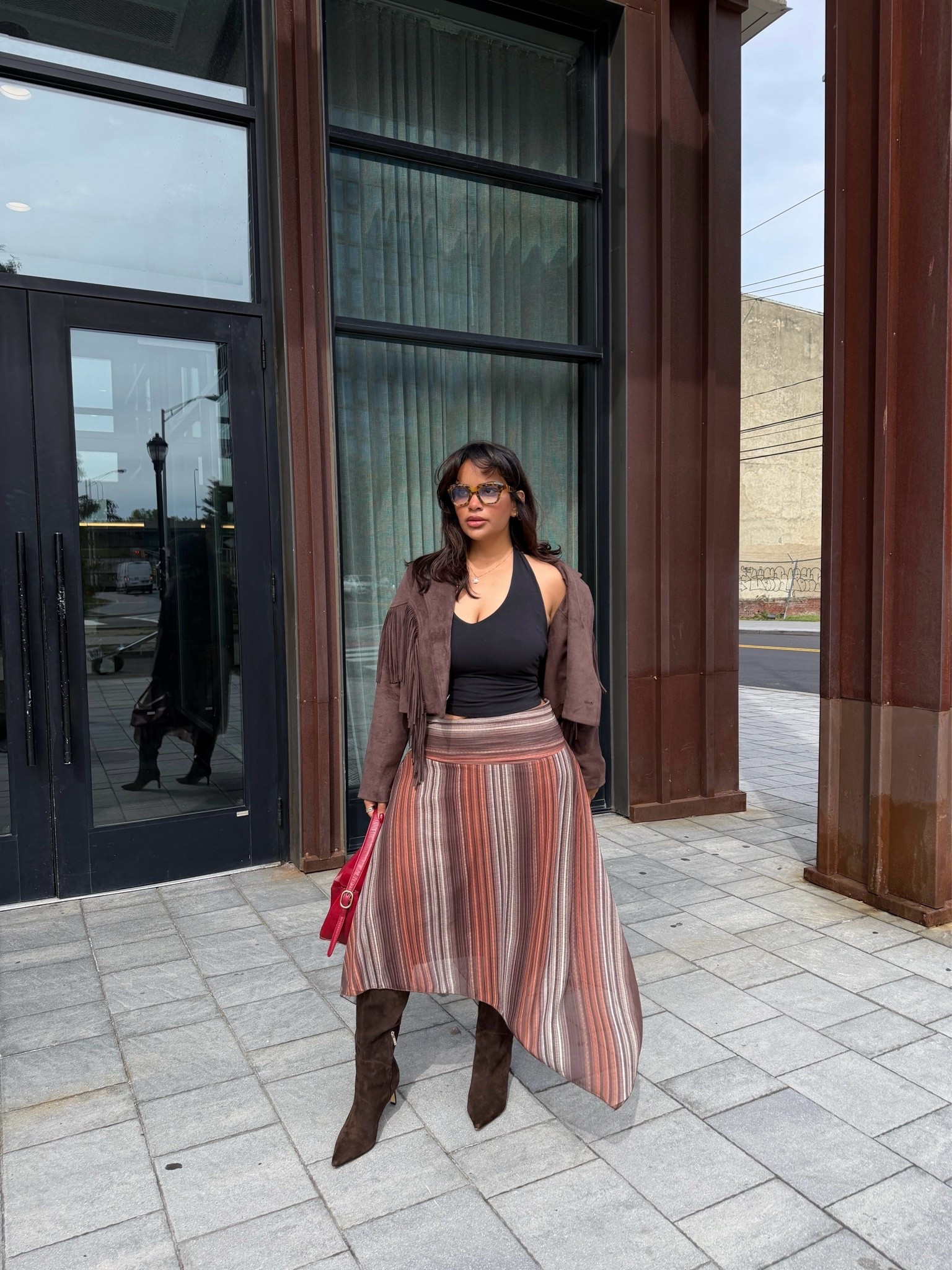 Wearing a size 12 in skirt ! Jacket was rented from Nuuly but i linked a similar one from amazon !

#LTKootd