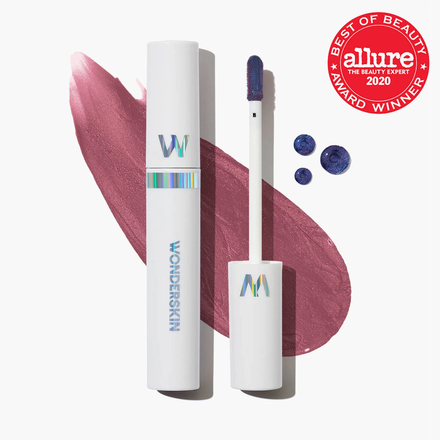 WONDER BLADING All-Day Lip Stain - Demure (rosy-brown) | Wonderskin