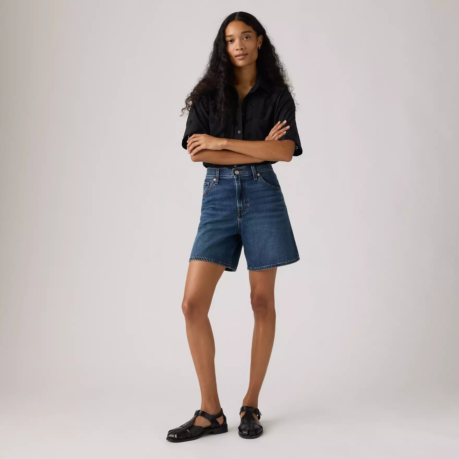 High Rise Baggy Lightweight Women's Shorts | Levi's US