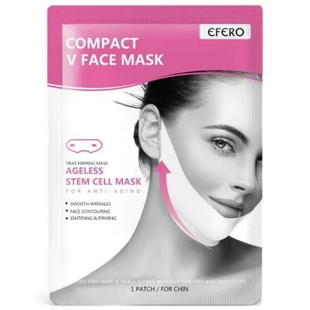 V Line Mask Chin Up Patch Double Chin Reducer Chin Mask V Up Contour Tightening Firming Face Lift Ta | Walmart (US)