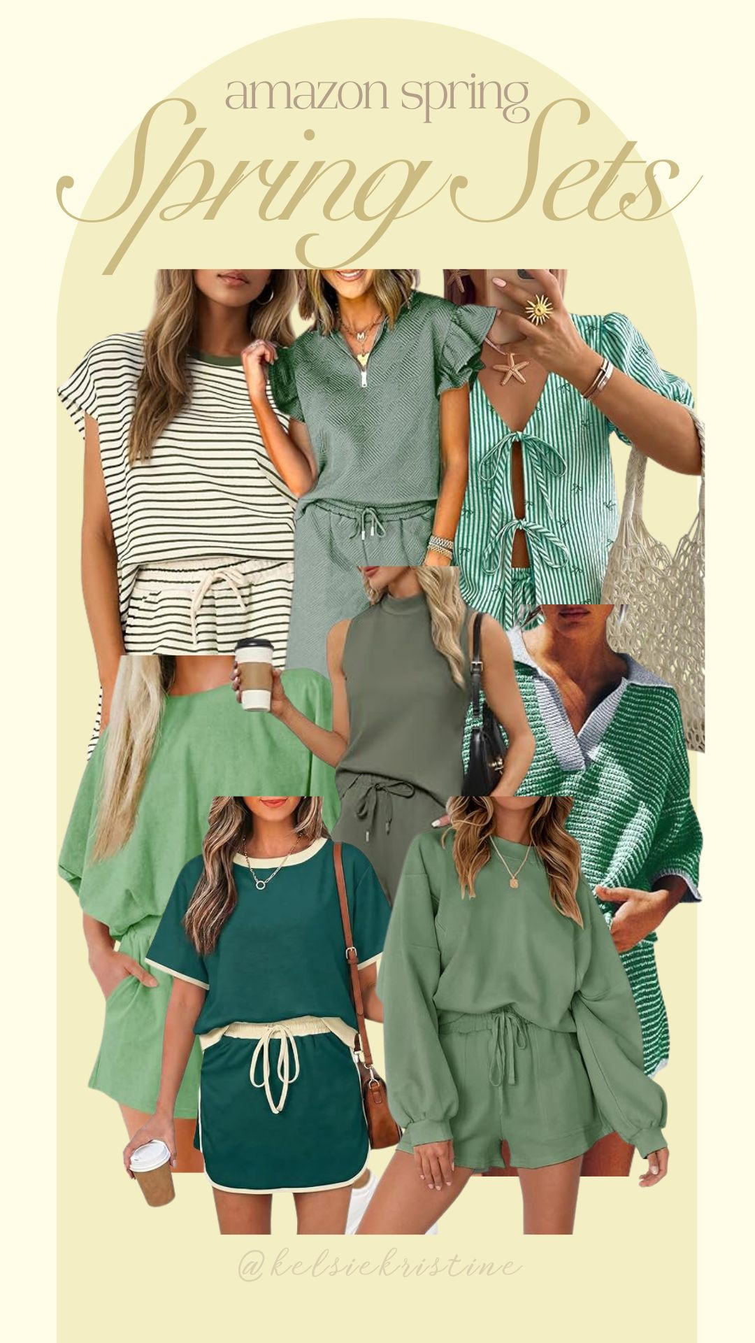 Amazon | Spring Sets | Amazon Sets | Amazon Fashion | Mid-Size Sets | Mid-size Amazon finds | Spring haul | Mom Outfits |  

 #LTKmomlife #LTKSeasonal #LTKMidsize