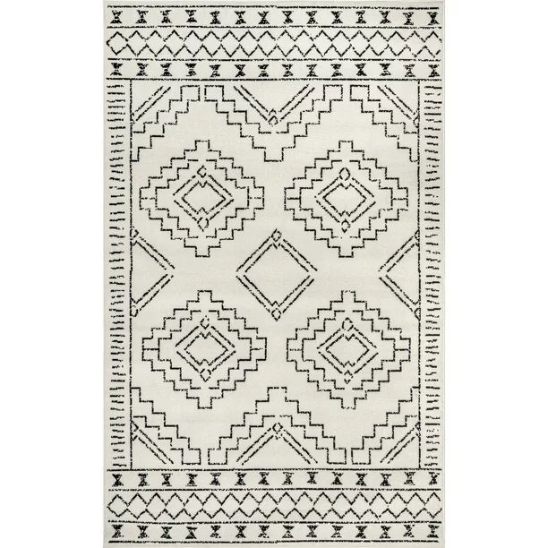 nuLOOM Creek Tribal Moroccan Area Rug, 8' x 10', Gray | Walmart (US)