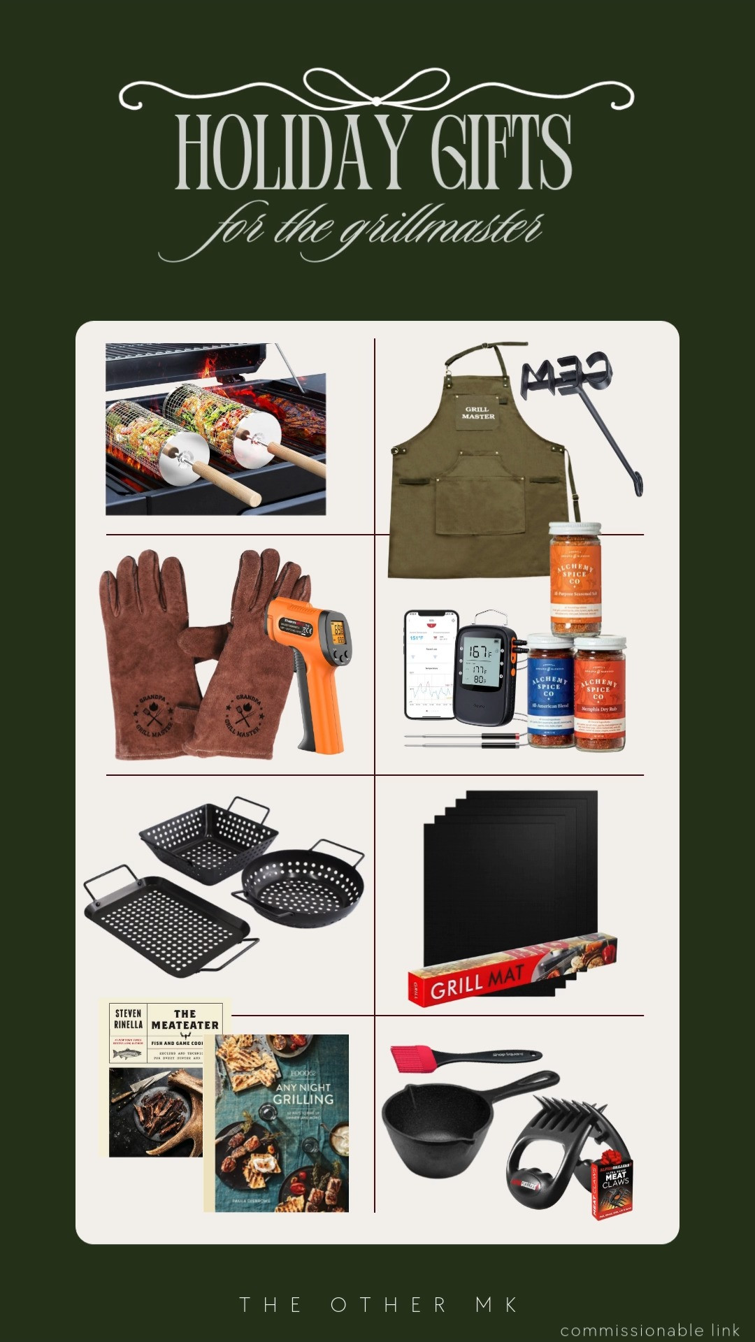 holiday gifts, Christmas gifts, trendy gifts, wishlist, holiday favorites, gifts for him, grilling gifts, grillmaster, men gifts, husband gifts, foodie, chef 

 

#LTKGiftGuide #LTKHoliday #LTKSaleAlert