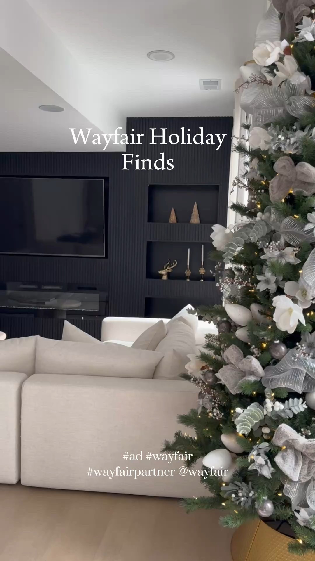 Wayfair has everything you need to get ready for the holidays! Refresh your furniture, rugs and decor before hosting guests and get your seasonal decor including trees, garland, wreaths and other decorative items in time for the holidays with fast shipping. #ad @wayfair #wayfair #wayfairpartner

#LTKSeasonal #LTKHoliday #LTKHome