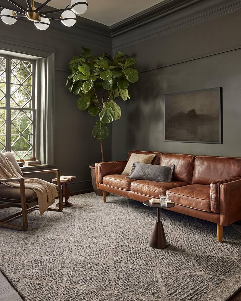 Loloi Magnolia Home by Joanna Gaines x Jones Pebble 5'-0" x 7'-6" Area Rug | Amazon (US)