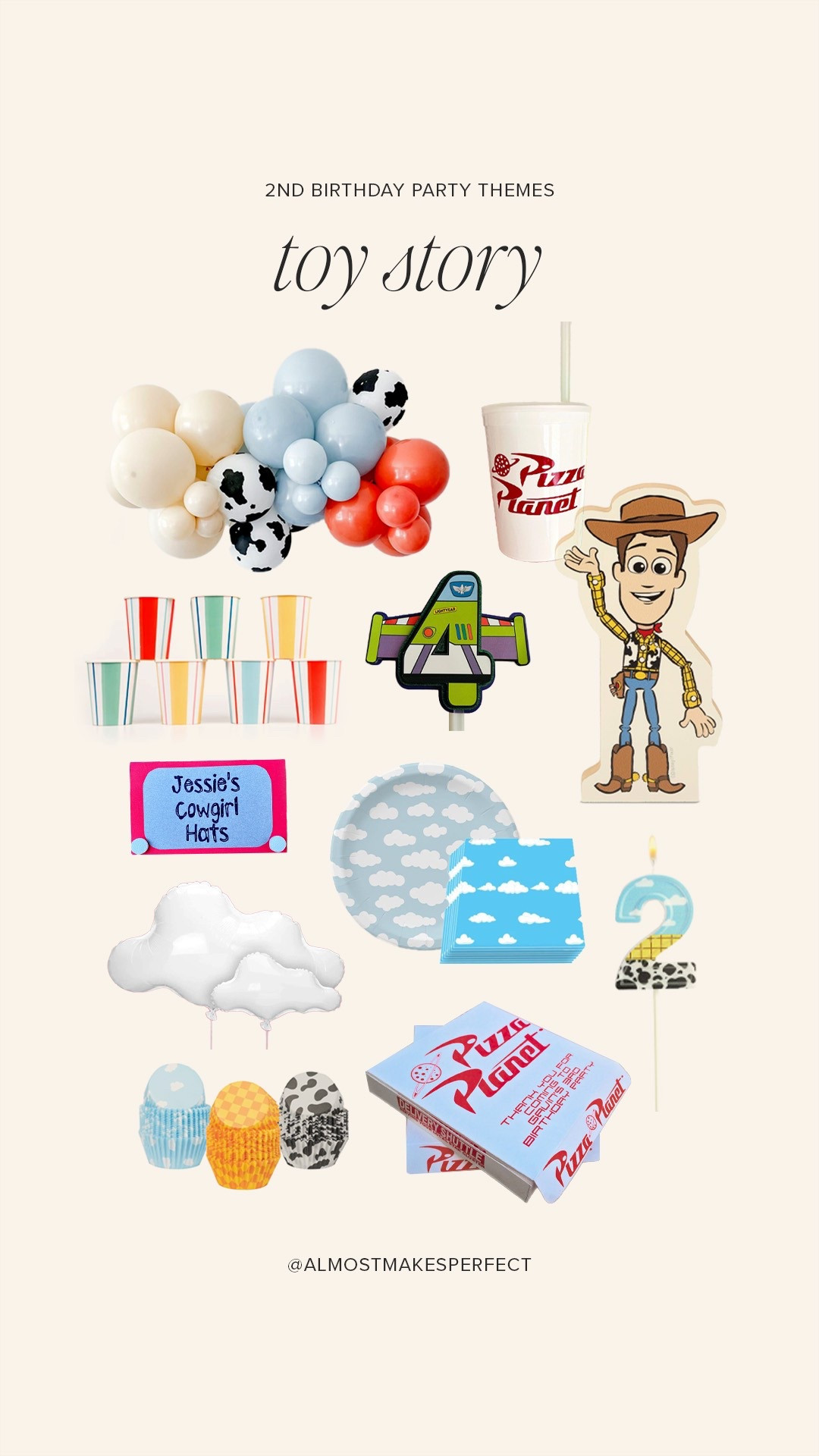 cute party supplies for a Toy Story themed 2nd birthday party!

#LTKParties #LTKKids #LTKFamily