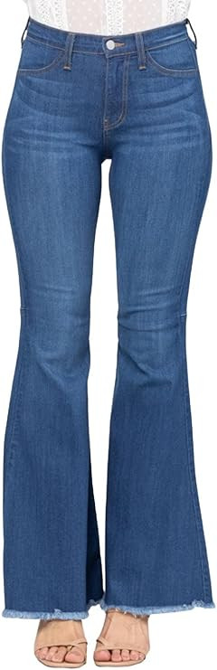 Judy Blue Super Flare Jeans! That Retro Look! (Style: 8396) | Amazon (US)