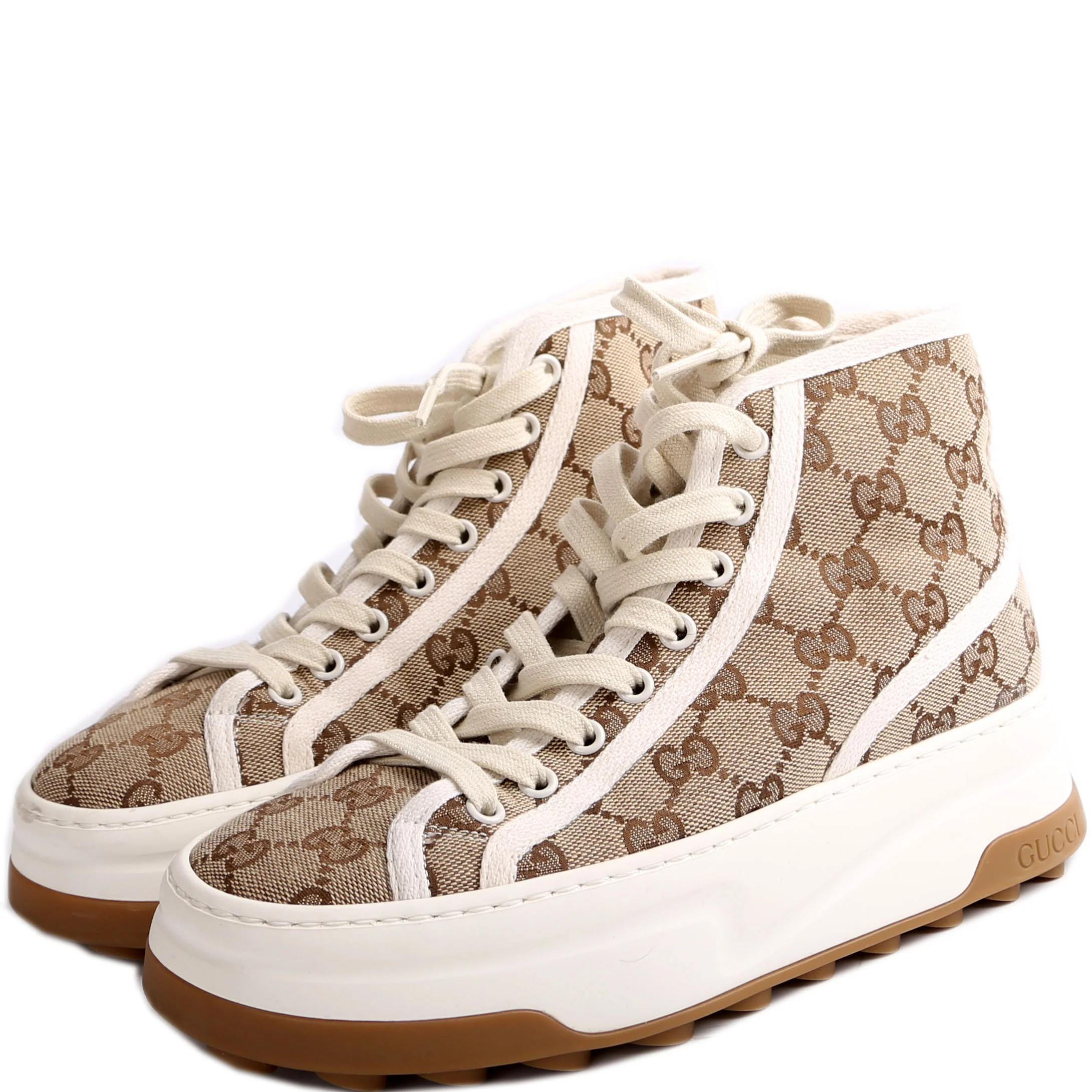 Tennis 1977 High Top Platform Sneakers Size 36 | Keeks Designer Handbags