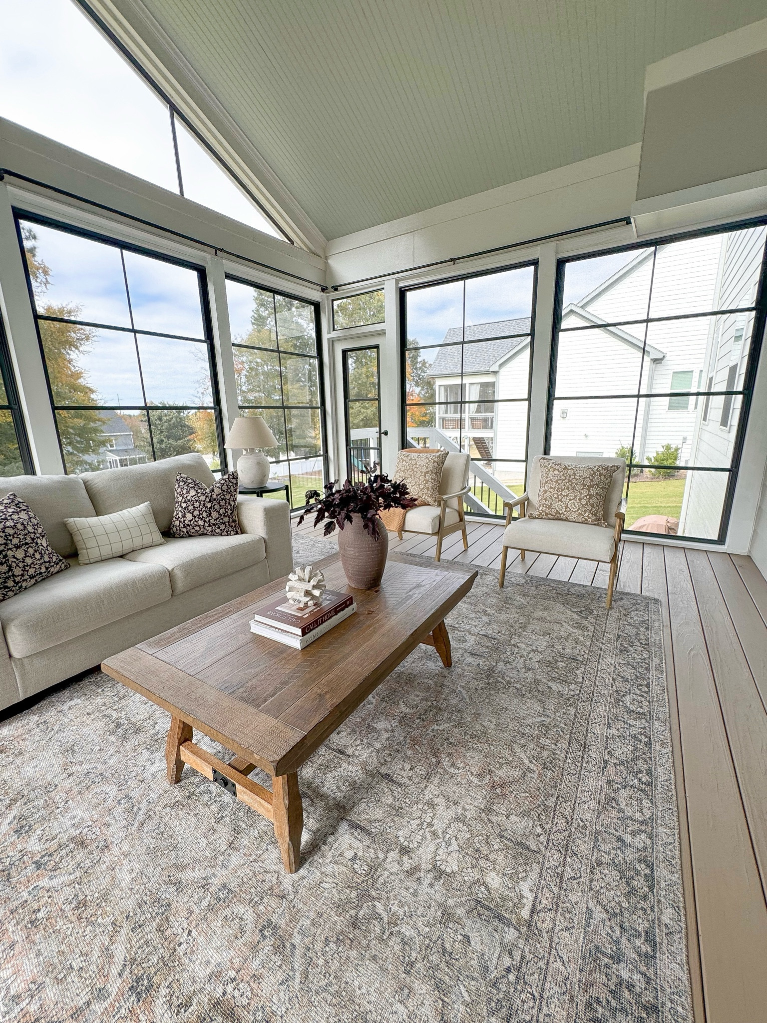 Obsessed with my new vintage rug from @rugs_usa 

The subtle colors and vintage look give that perfect modern transitional vibe I was looking for! 

#LTKHome #LTKFamily #LTKStyleTip