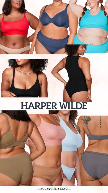 Harper Wilde Bliss collection has the softest and comfiest bralettes and undies you could ask for! 

#LTKStyleTip #LTKFindsUnder100 #LTKSaleAlert