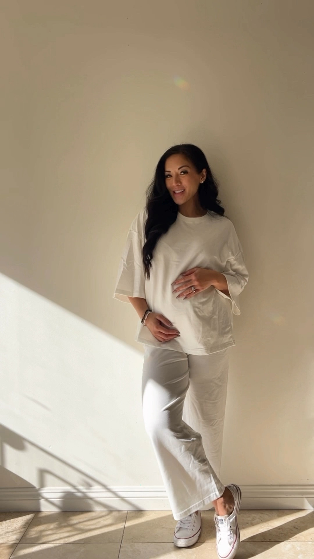 Transitional pieces for spring. Maternity style, pregnancy style, bump style, loungewear for pregnancy 

#LTKBump #LTKStyleTip #LTKBaby