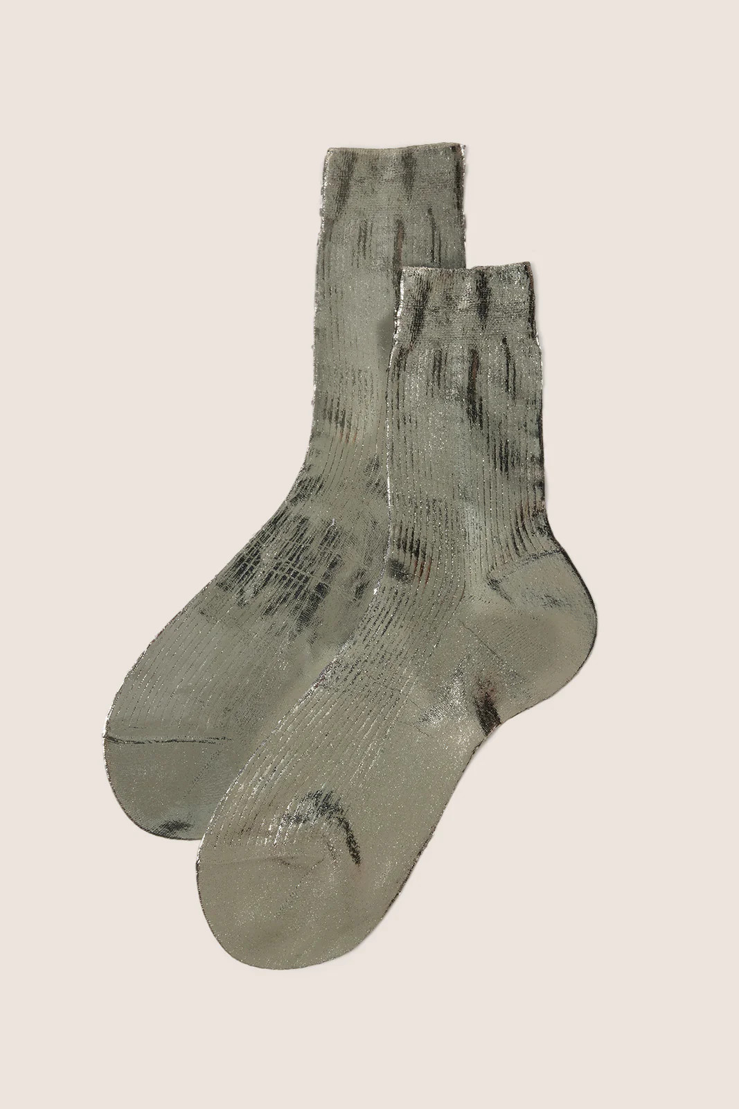 Ribbed Laminated Sock | Evereve