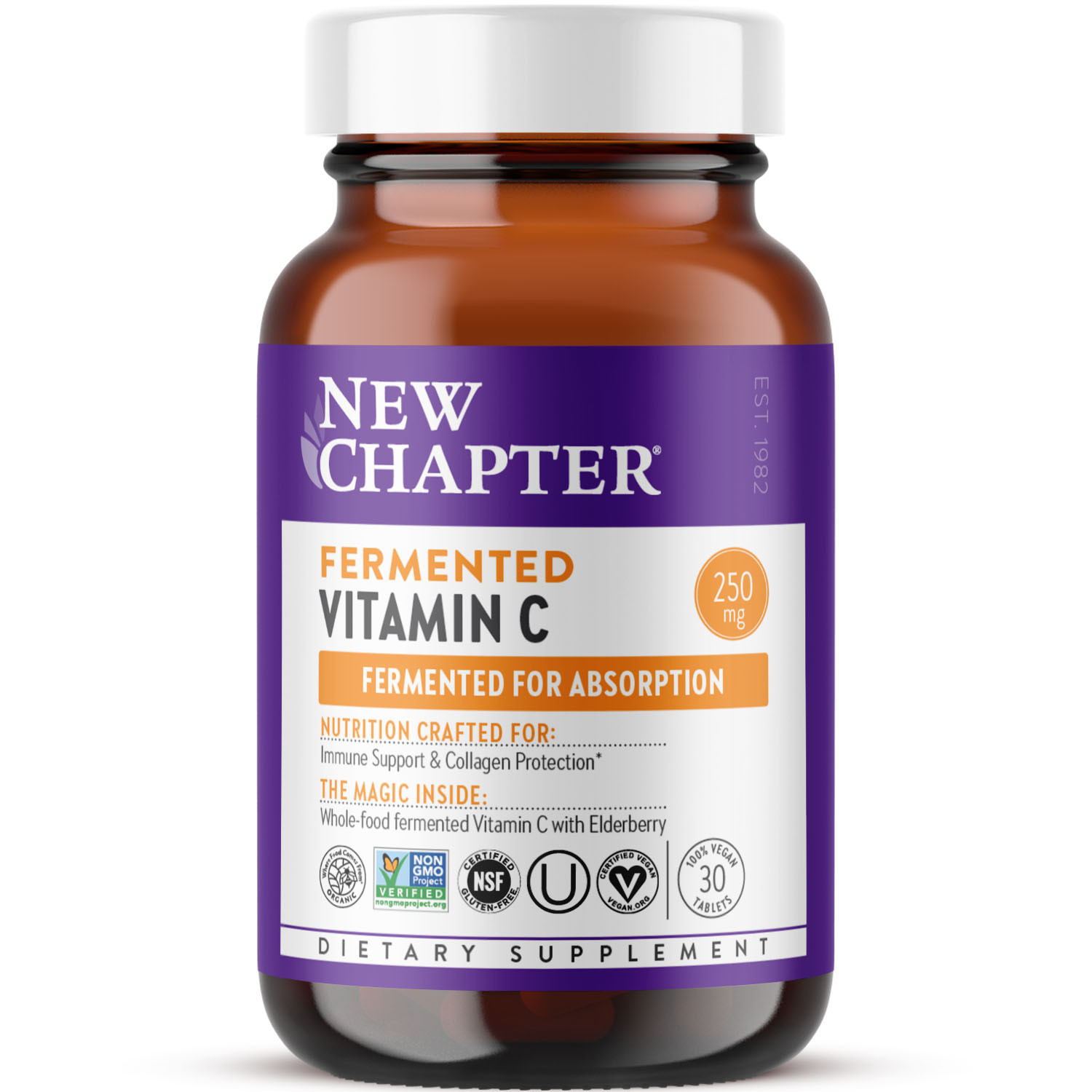 New Chapter Fermented Vitamin C Supplement | Grove