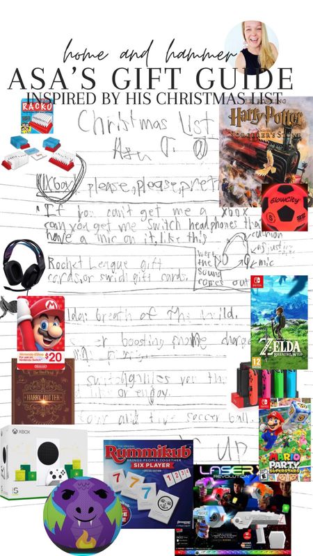 Christmas List turned Gift Guide — I was having trouble compiling a gift guide & a lightbulb went off in my head! Why not make gift guides from my kids’ Christmas Lists!? Here is the one created from my son’s list 

#LTKGiftGuide #LTKkids #LTKHoliday
