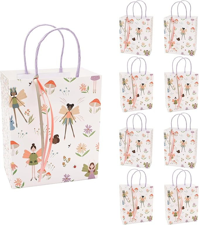 Cheerland Fairy Gift Bags Woodland Fairy Party Favor Bags Fairy Birthday Decorations Fairy Party ... | Amazon (US)