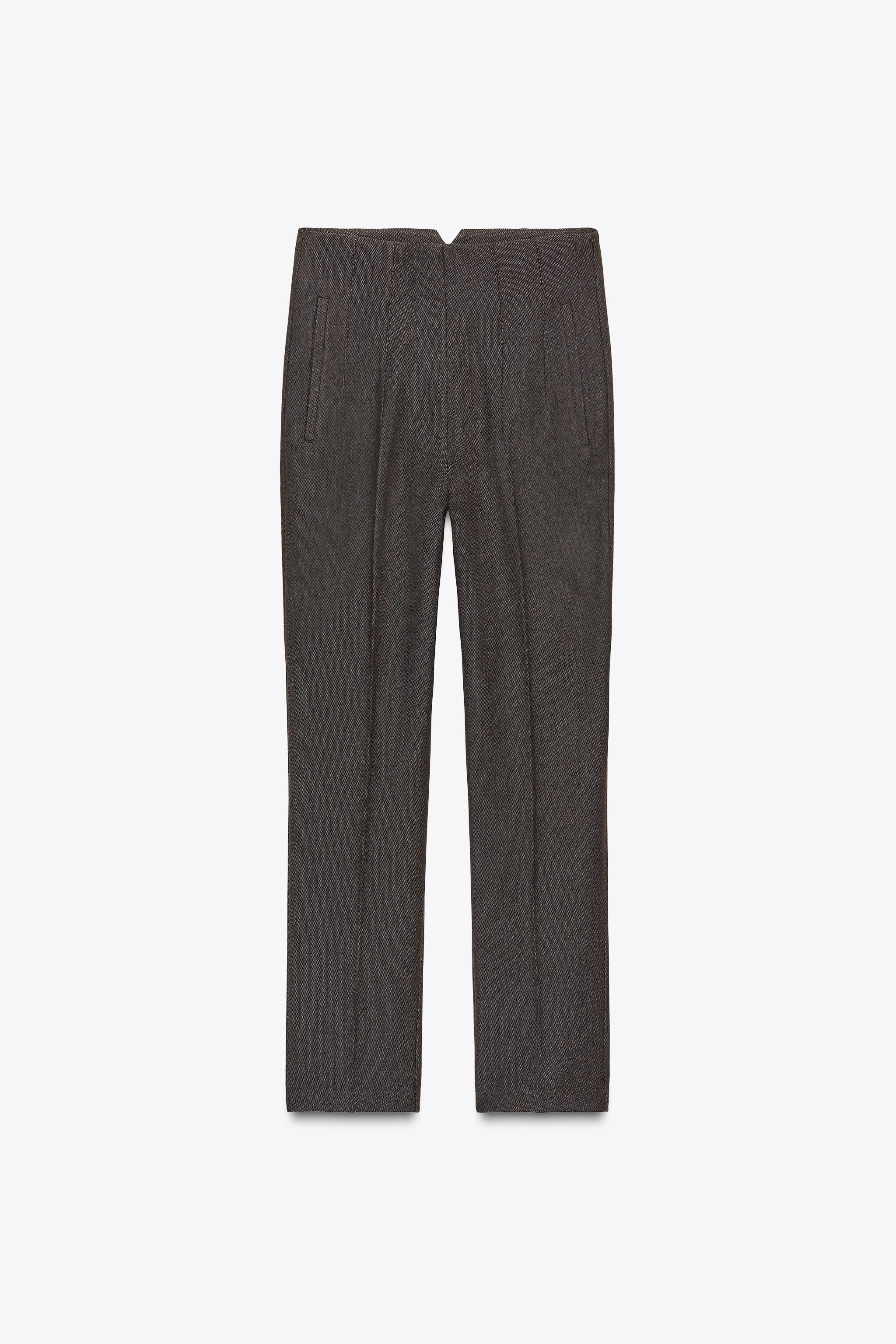 BROEK MET HOGE TAILLE | Zara US