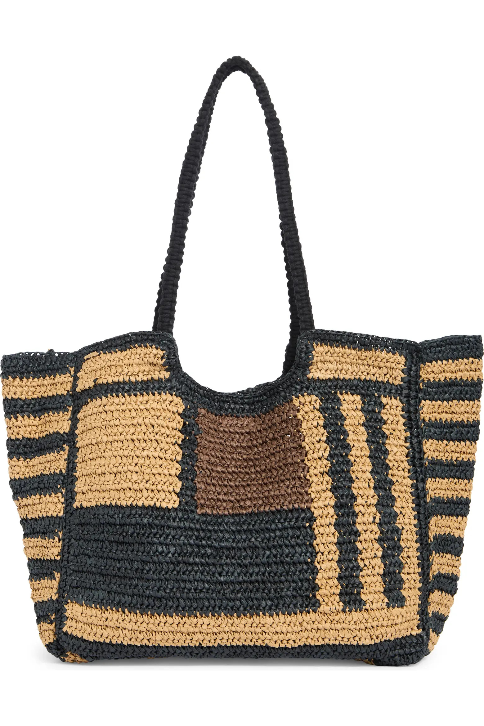 Stripe Raffia Tote Bag (Women) | Nordstromrack | Nordstrom Rack