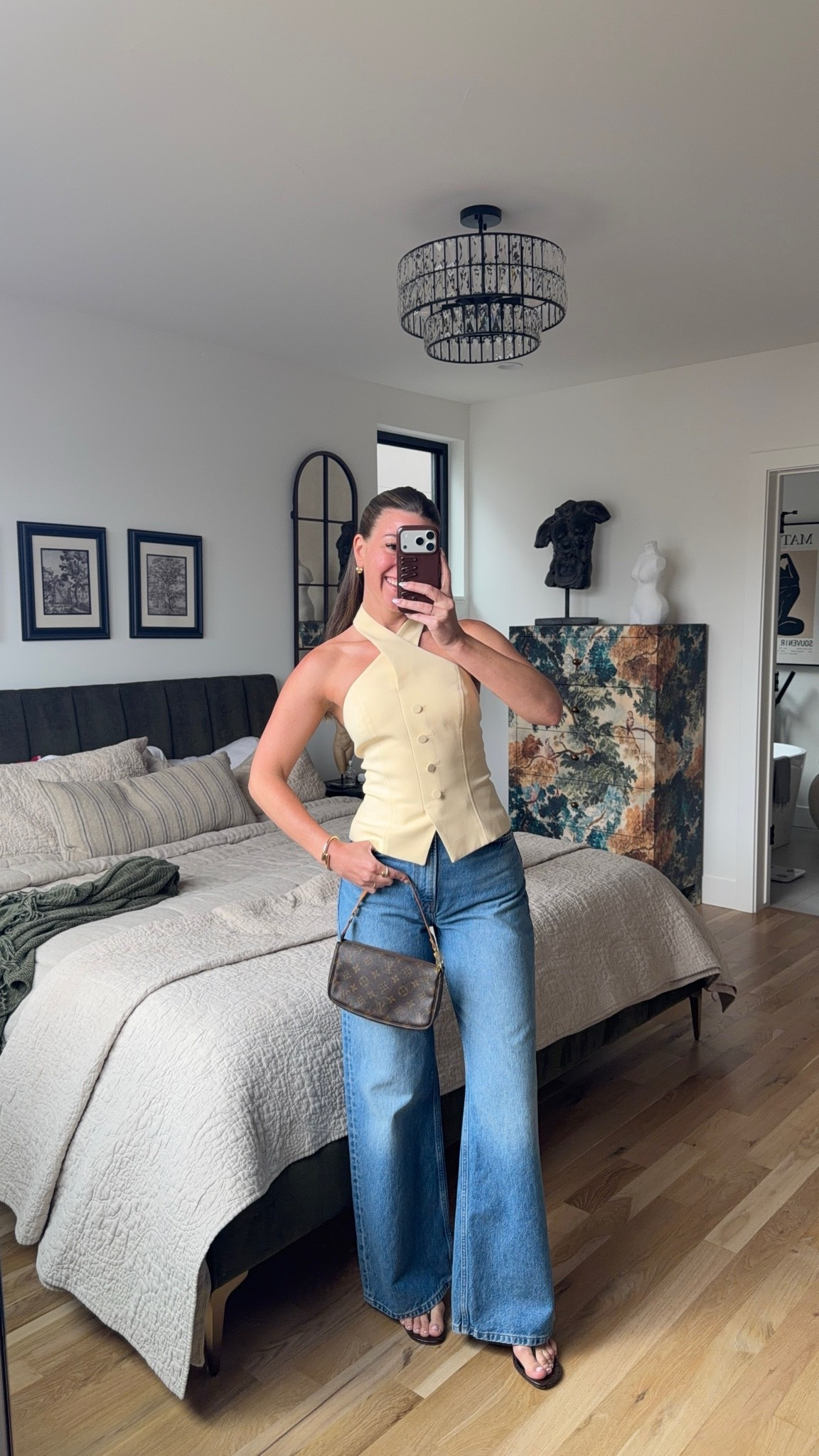reformation jeans i’ve had on repeat paired with a twist halter top from white house black market

i did a size 0 top
size 26 jeans

divi: emerson15
electric picks: emerson20

Jeans
Halter top
Everyday wear
Casual looks
Brunch
Date night

#LTKgrwm #LTKootd #LTKSeasonal