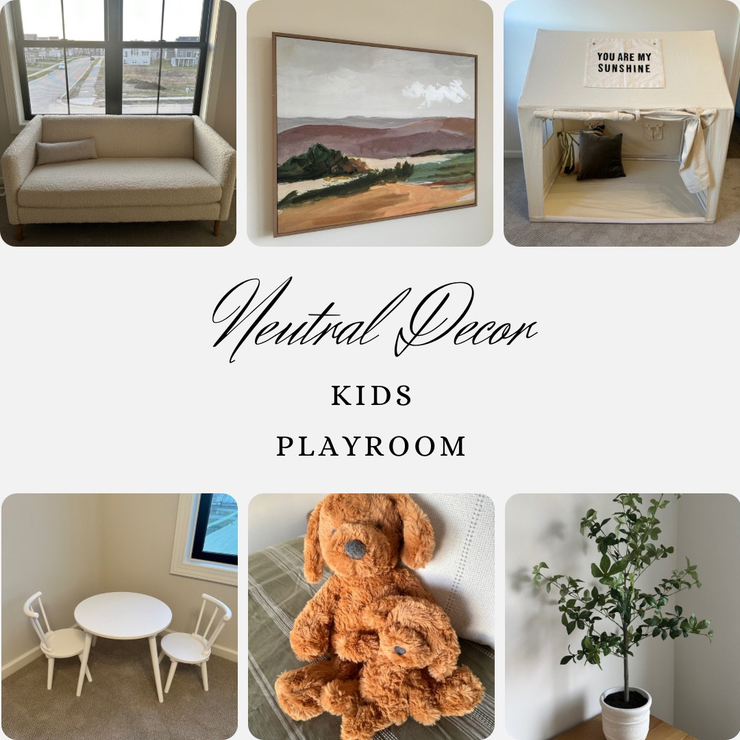 Creating a cozy, kid-friendly space doesn’t have to be complicated! Keep it simple with soft colors, intentional placement, and a touch of whimsy—like this adorable reading nook or a wall of their favorite artwork 🧸🤍

#LTKHome #LTKKids