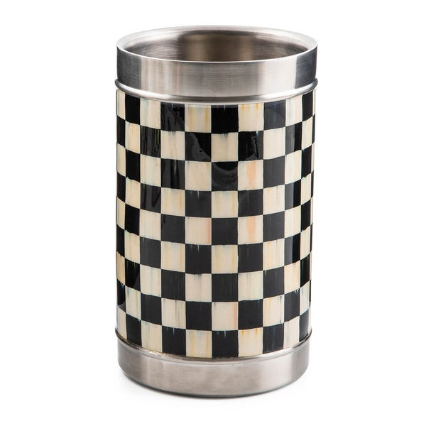 MacKenzie-Childs Courtly Check 3260 Wine Cooler | MacKenzie-Childs