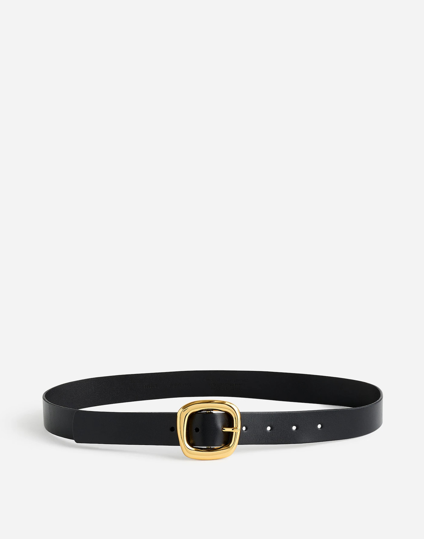Sculptural Buckle Belt | Madewell