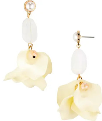 Abstract Floral Drop Earrings | Nordstrom